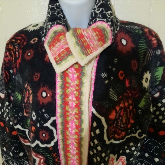 Oilily cardigan pinup sweater - Picture 3 of 13